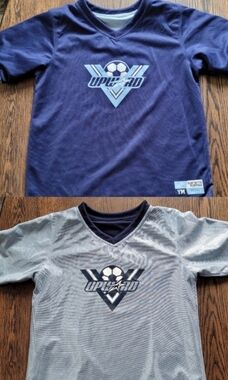 Upward Sports Reversible Blue Soccer Jersey Size Youth Medium